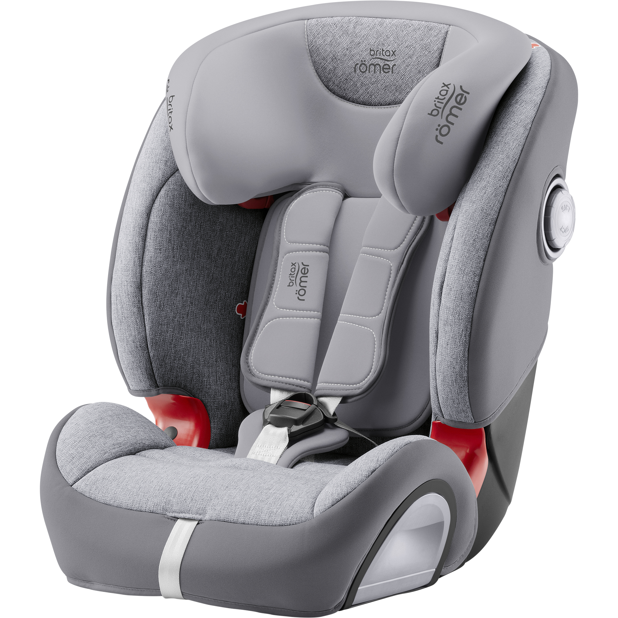 Britax Römer Evolva 123 Plus Storm Grey 2018 Kindersitz Autositz 9-36 kg NEU 